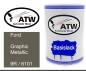 Preview: Ford, Graphic Metallic, 9R / 6101: 500ml Lackdose, von ATW Autoteile West.